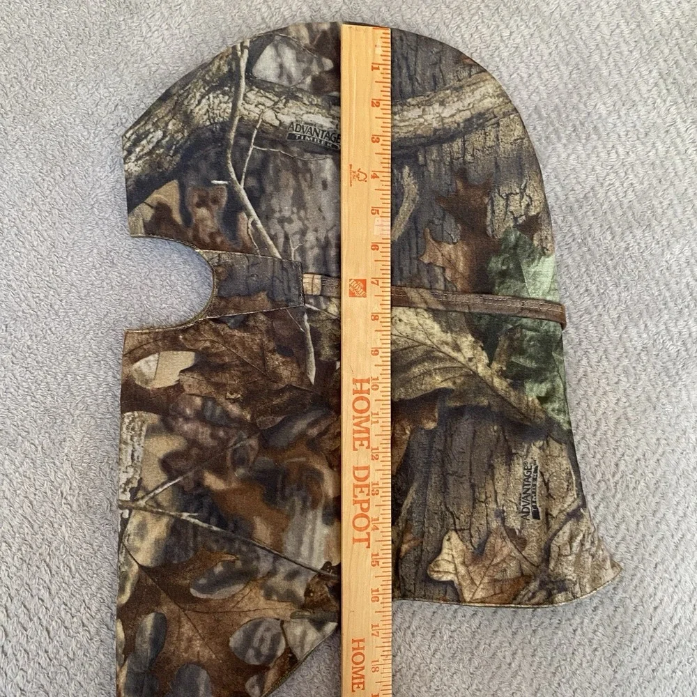 Cabelas ScentLok Camo Headcover Advantage Timber Fleece Camouflage Hunting